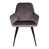 Tony eethoek , 1 eettafel en 6 stoelen mushroom en eik.