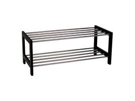 Paige schoenenkast zwart.