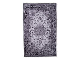 Hawai vloerkleed 200x300 cm zwart en wit.