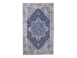 Hawai vloerkleed 160x230 cm blauw.