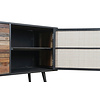 NordicRattan dressoir met 3 deuren en 3 laden, naturel.