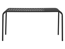 Stella tuintafel 150 x 90 cm zwart.