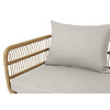 Nina tuinbank 2 pers. incl. kussen, beige.