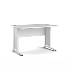 Prisme Breedte bureau 120 cm, wit