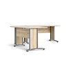 Prisme Hoekbureau, eiken decor