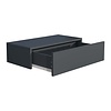 ebuy24 UsalM60 nachtkastje wandmontage 1 lade antraciet.
