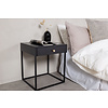 ebuy24 Bakal nachtkastje 1 lade zwart.