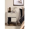 ebuy24 Piring nachtkastje 2 laden beige.