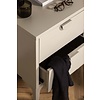 ebuy24 Piring nachtkastje 2 laden beige.