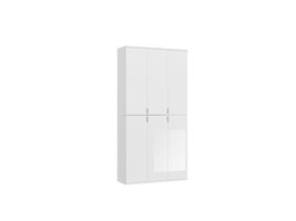 ebuy24 ProjektX kledingkast 6 deuren wit.