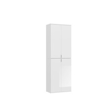 ebuy24 ProjektX kledingkast 4 deuren wit.