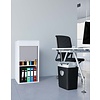ebuy24 AktosL kantoorkast 1 jaloezie deur wit.