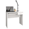 ebuy24 ArusaL bureau 1 lade 1 plank wit.