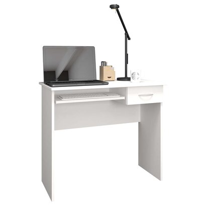 ebuy24 ArusaL bureau 1 lade 1 plank wit.