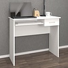 ebuy24 ArusaL bureau 1 lade 1 plank wit.