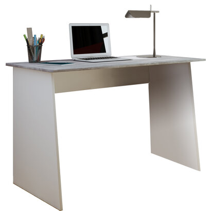 ebuy24 Masola Maxi bureau wit/betonlook.