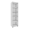 ebuy24 Ulas5 kantoor wandkast 5 planken wit.