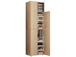 ebuy24 LonaXXL schoenenkast 6 deuren eik decor.