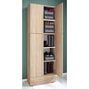 ebuy24 LonaXXL schoenenkast 4 deuren 1 lade eik decor.