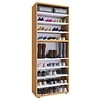 ebuy24 LonaXXL9 schoenenkast 9 planken beuken decor.