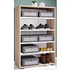 ebuy24 LonaXL5 schoenenkast 5 planken eik decor.