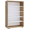 ebuy24 LonaXL5 schoenenkast 5 planken eik decor.