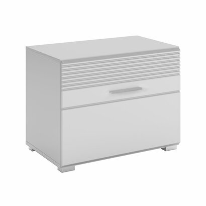 ebuy24 Linus bank met opslag wit.