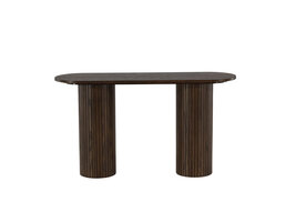 ebuy24 Bianca sidetable 40x130cm bruin.