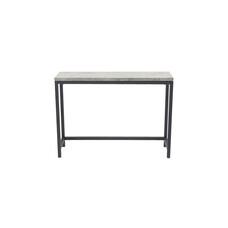 ebuy24 Rise sidetable 30x110 cm beton decor, zwart.