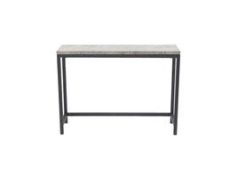ebuy24 Rise sidetable 30x110 cm beton decor, zwart.