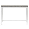 ebuy24 Rise sidetable 30x110 cm beton decor, wit.