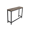 ebuy24 Rise sidetable 30x110cm zwart.