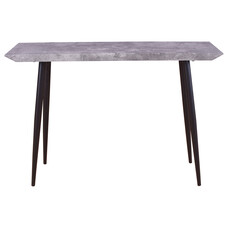 ebuy24 Edge sidetable 30x110 cm beton decor, zwart.