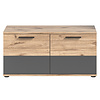ebuy24 Mason garderobe opstelling 4 deuren eik decor.