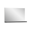 ebuy24 Shoelove spiegel 1 plank 95x59cm wit,grijs.