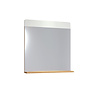 ebuy24 Ciara spiegel 1 plank artisanaal eiken decor, spiegelglas.
