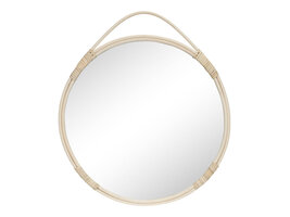 ebuy24 Malo spiegel Ã˜50cm naturel rotan.