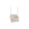 ebuy24 Hamtic hangend tuinstoel incl. kussen wit.