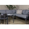 ebuy24 Roxo loungeset 4 delen grijs,zwart.