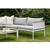 ebuy24 Nettan loungeset 2 delen grijs,wit.