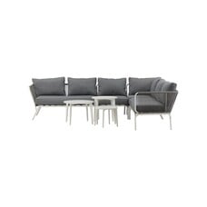 ebuy24 Roxo loungeset 4 delen grijs,wit.