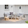 ebuy24 Virya loungeset 2 delen grijs,wit.