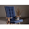 ebuy24 Fura tuinkussen voor tuinstoel 5 pos. blauw.