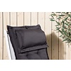 ebuy24 Cus tuinkussen voor tuinstoel 5 pos. donkergrijs.