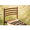 ebuy24 Kenya tuinstoel stapelbaar teak.
