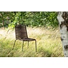 ebuy24 Lindos tuinstoel stapelbaar bruin.