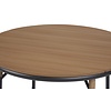 ebuy24 Romeo tuintafel Ã˜110cm teak decor.