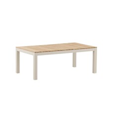 TEST Brasilia salontafel beige, teak.