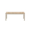 ebuy24 Brasilia salontafel beige, teak.