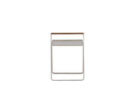 ebuy24 Clarin bijzettafel beige.